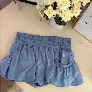 Dark blue free people shorts